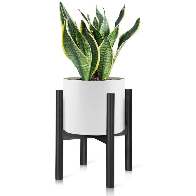 Homemaxs Mid Century Bamboo Plant Holder, Currently priced at £21.99